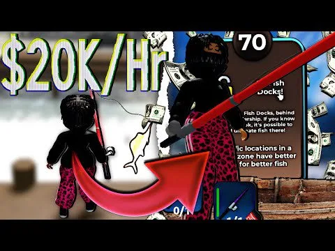 How To Get LEGENDARY FISH In Roblox BlockSpin
